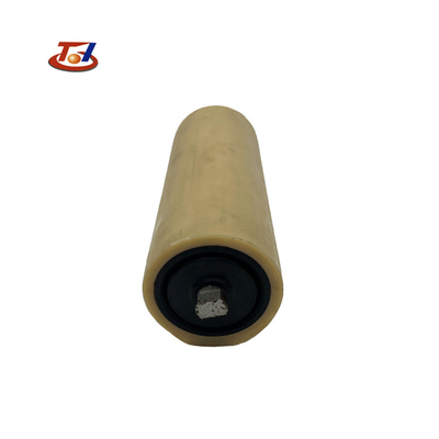 Kinerja Tinggi Hitam UHMWPE Plastik Carring Conveyor Return Idler Rollers