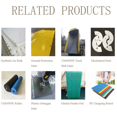 Polyethylene PE blok UHMWPE papan pemotong plastik lembaran HDPE papan HDPE