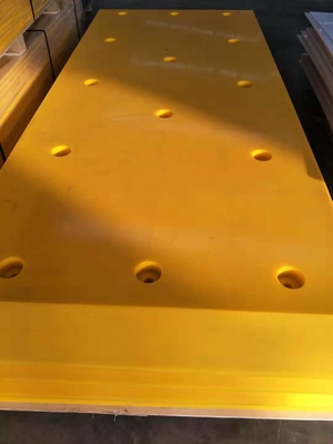 Disesuaikan Anti Impact Marine Fender Pad Uhmwpe / HDPE