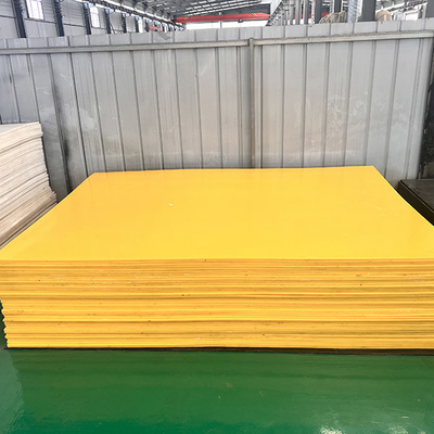 Pakaian tahan UHMWPE lembaran plastik tahan kimia yang sangat baik kekuatan tarik tinggi